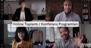Online Toplantı / Web Konferans Programları